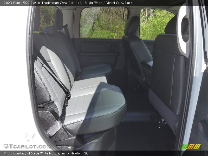 Bright White / Diesel Gray/Black 2023 Ram 1500 Classic Tradesman Crew Cab 4x4