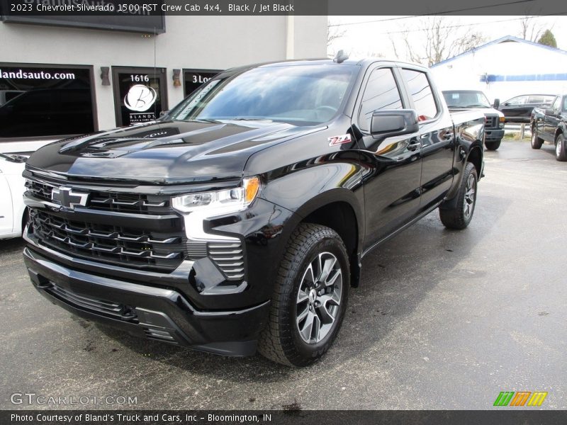 Black / Jet Black 2023 Chevrolet Silverado 1500 RST Crew Cab 4x4
