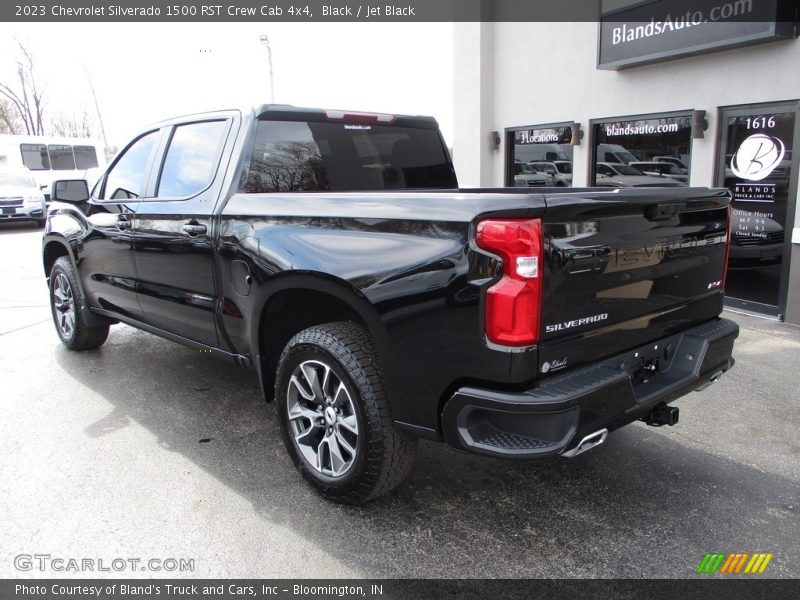 Black / Jet Black 2023 Chevrolet Silverado 1500 RST Crew Cab 4x4