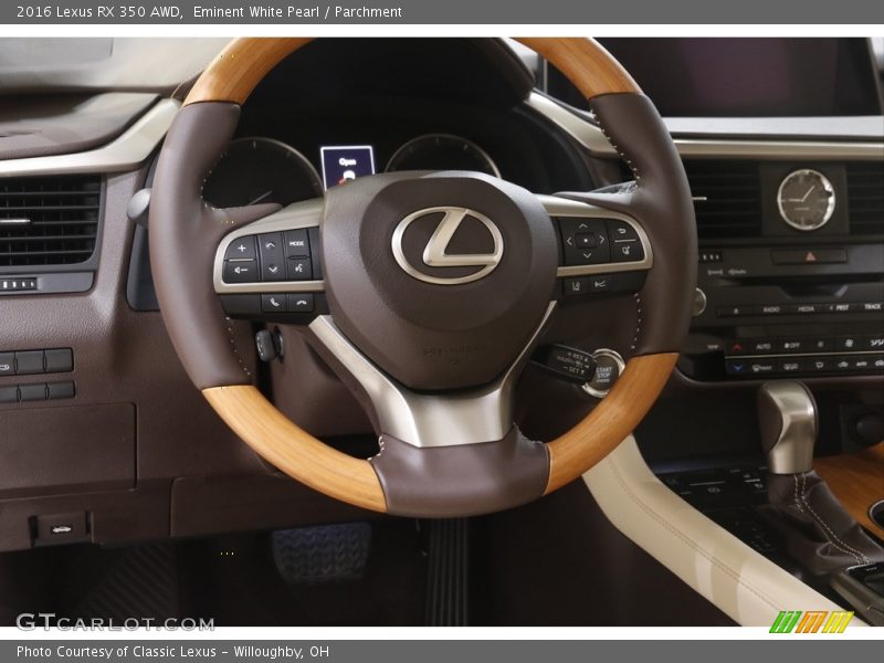  2016 RX 350 AWD Steering Wheel