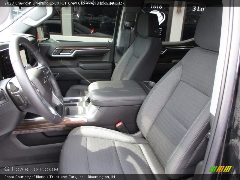 Black / Jet Black 2023 Chevrolet Silverado 1500 RST Crew Cab 4x4
