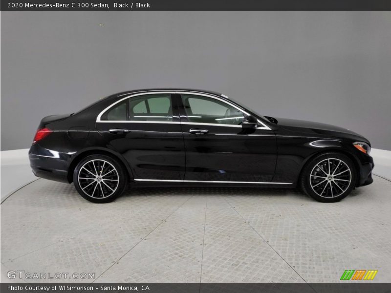 Black / Black 2020 Mercedes-Benz C 300 Sedan