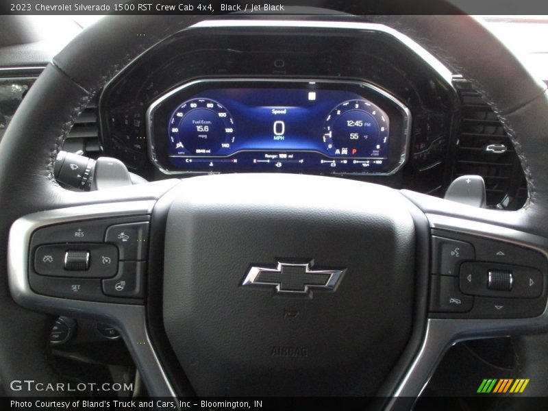 Black / Jet Black 2023 Chevrolet Silverado 1500 RST Crew Cab 4x4