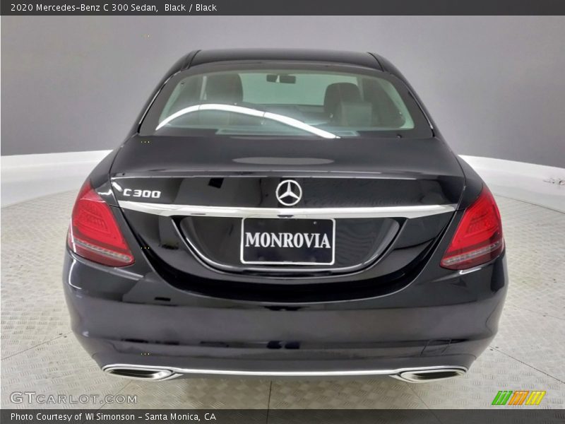 Black / Black 2020 Mercedes-Benz C 300 Sedan