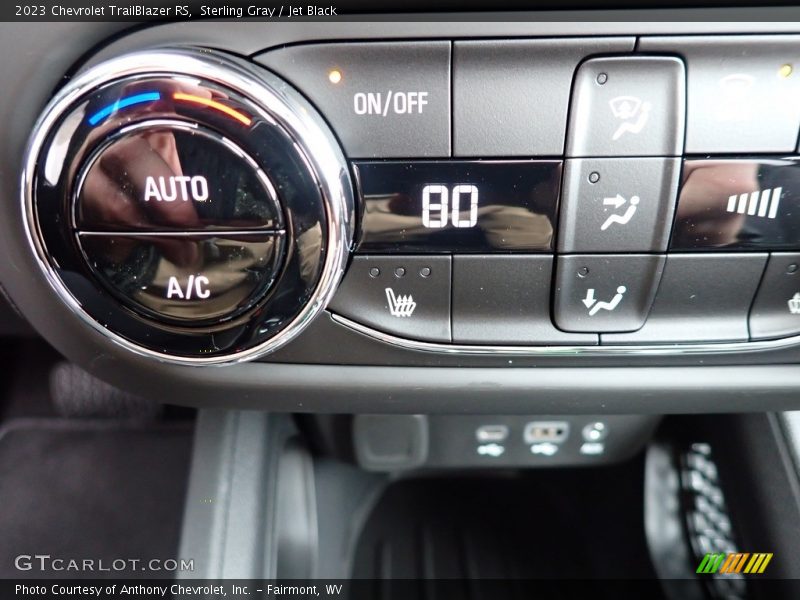 Sterling Gray / Jet Black 2023 Chevrolet TrailBlazer RS