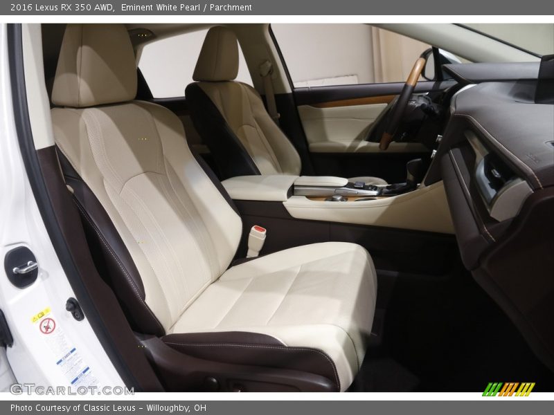 Eminent White Pearl / Parchment 2016 Lexus RX 350 AWD