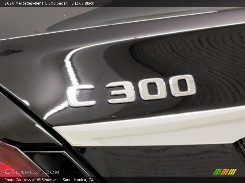 Black / Black 2020 Mercedes-Benz C 300 Sedan