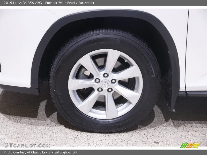  2016 RX 350 AWD Wheel