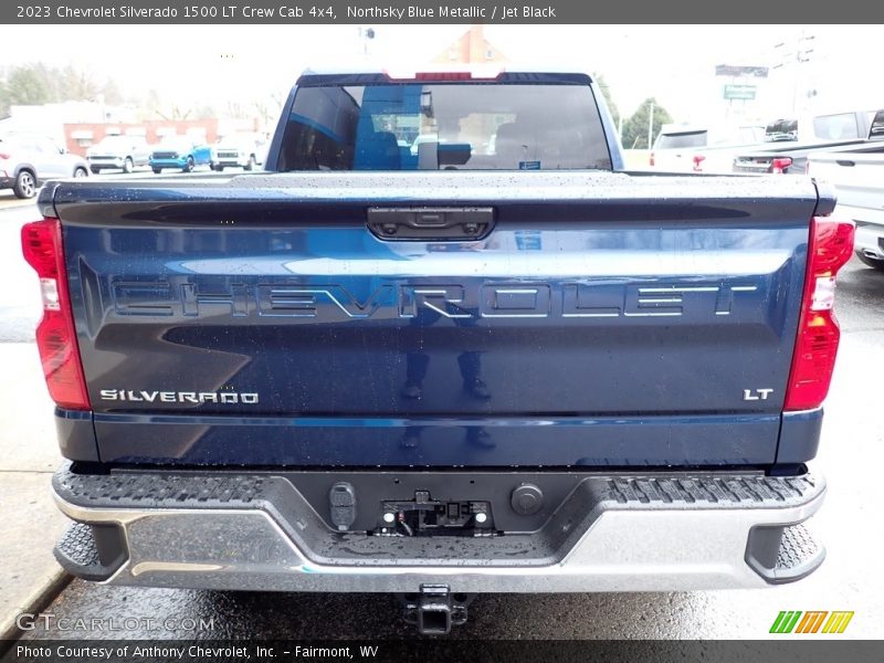 Northsky Blue Metallic / Jet Black 2023 Chevrolet Silverado 1500 LT Crew Cab 4x4