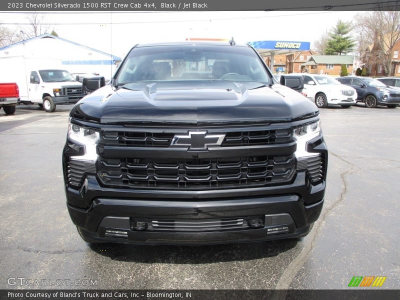 Black / Jet Black 2023 Chevrolet Silverado 1500 RST Crew Cab 4x4