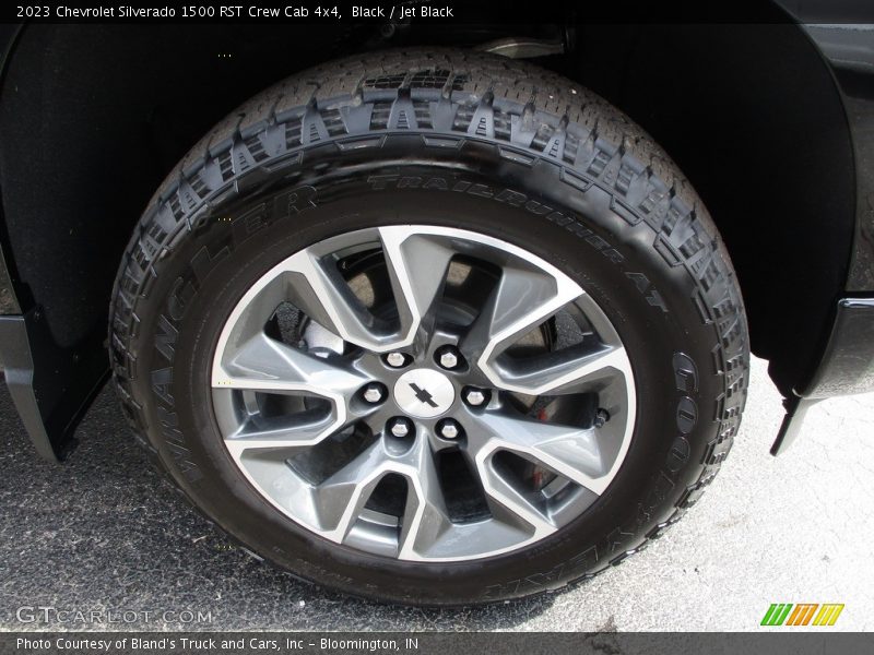 Black / Jet Black 2023 Chevrolet Silverado 1500 RST Crew Cab 4x4