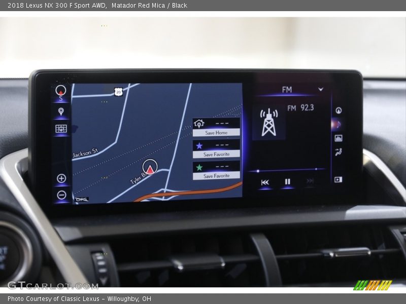 Matador Red Mica / Black 2018 Lexus NX 300 F Sport AWD