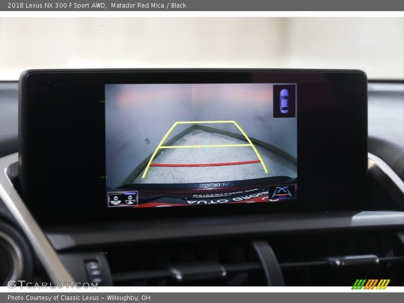 Matador Red Mica / Black 2018 Lexus NX 300 F Sport AWD
