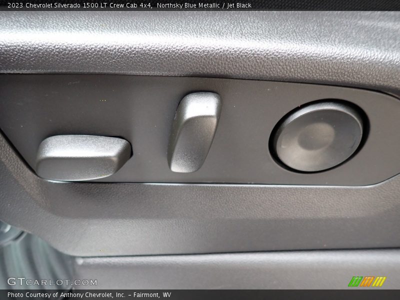 Northsky Blue Metallic / Jet Black 2023 Chevrolet Silverado 1500 LT Crew Cab 4x4