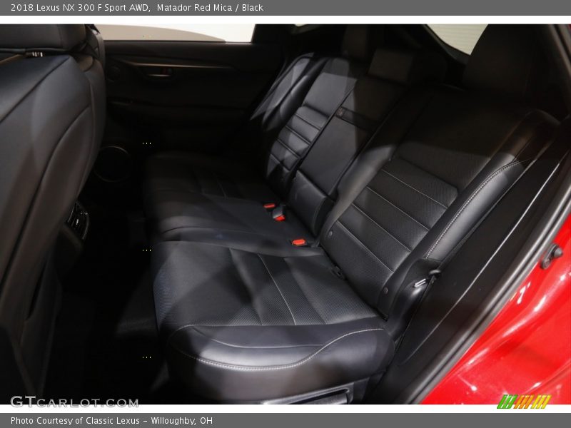 Matador Red Mica / Black 2018 Lexus NX 300 F Sport AWD