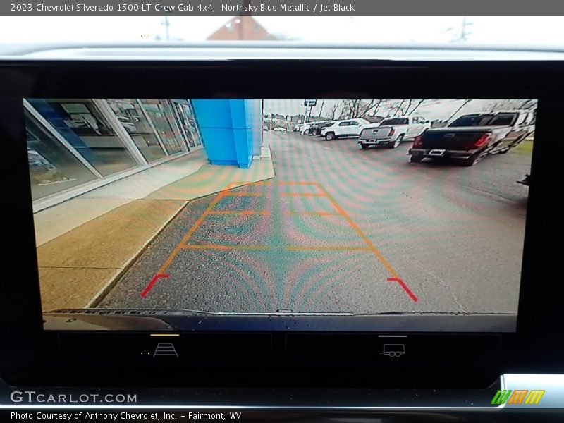 Northsky Blue Metallic / Jet Black 2023 Chevrolet Silverado 1500 LT Crew Cab 4x4