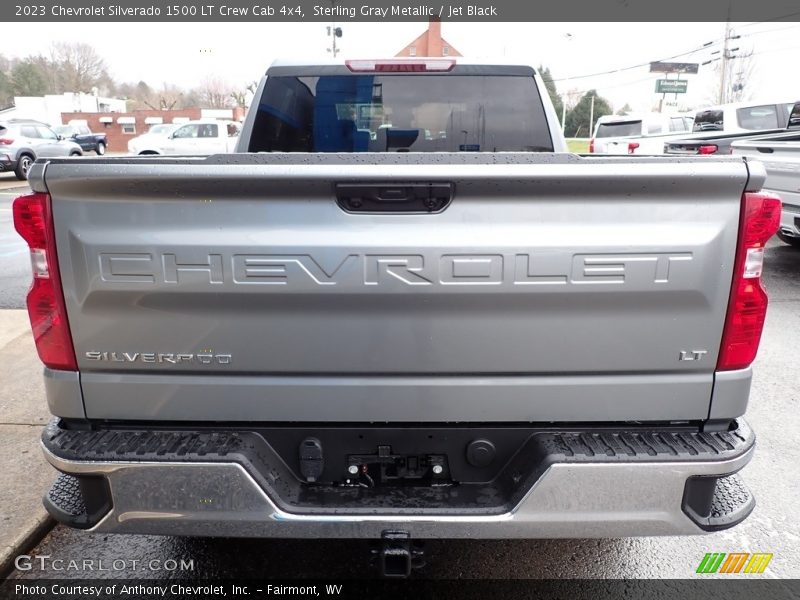 Sterling Gray Metallic / Jet Black 2023 Chevrolet Silverado 1500 LT Crew Cab 4x4