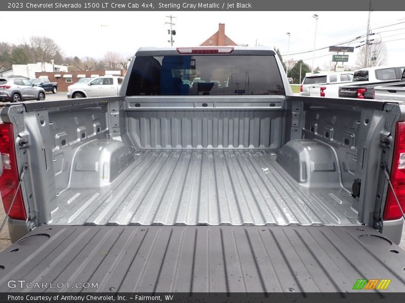 Sterling Gray Metallic / Jet Black 2023 Chevrolet Silverado 1500 LT Crew Cab 4x4