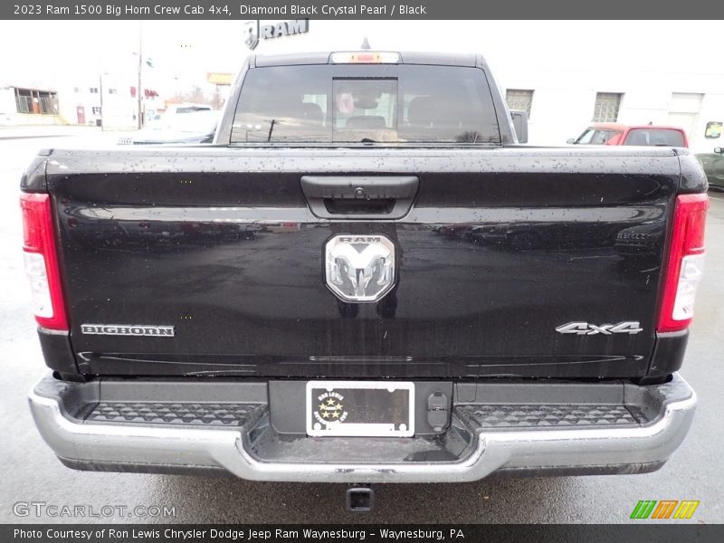 Diamond Black Crystal Pearl / Black 2023 Ram 1500 Big Horn Crew Cab 4x4