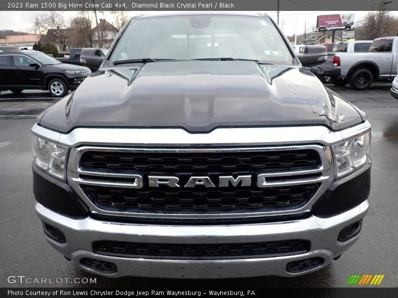 Diamond Black Crystal Pearl / Black 2023 Ram 1500 Big Horn Crew Cab 4x4