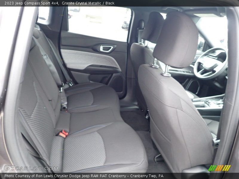 Granite Crystal Metallic / Black 2023 Jeep Compass Sport 4x4