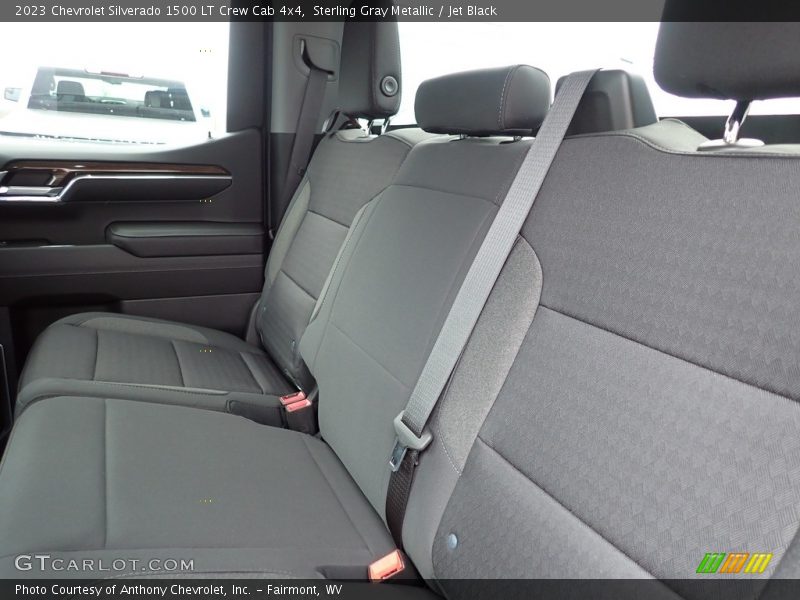 Rear Seat of 2023 Silverado 1500 LT Crew Cab 4x4