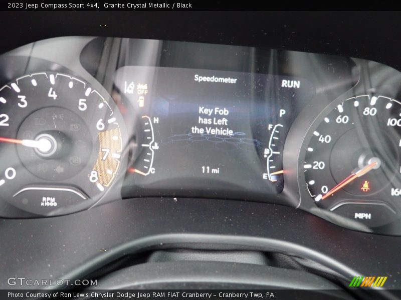 Granite Crystal Metallic / Black 2023 Jeep Compass Sport 4x4