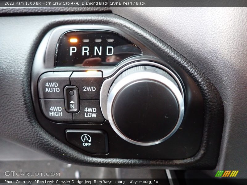 Diamond Black Crystal Pearl / Black 2023 Ram 1500 Big Horn Crew Cab 4x4