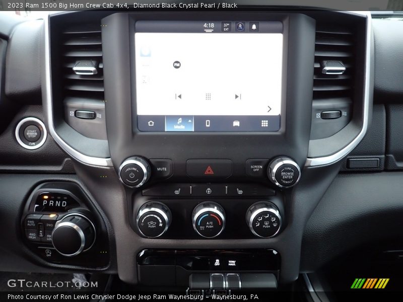 Diamond Black Crystal Pearl / Black 2023 Ram 1500 Big Horn Crew Cab 4x4