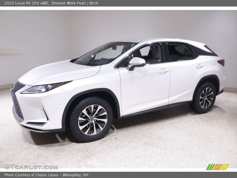 Front 3/4 View of 2020 RX 350 AWD