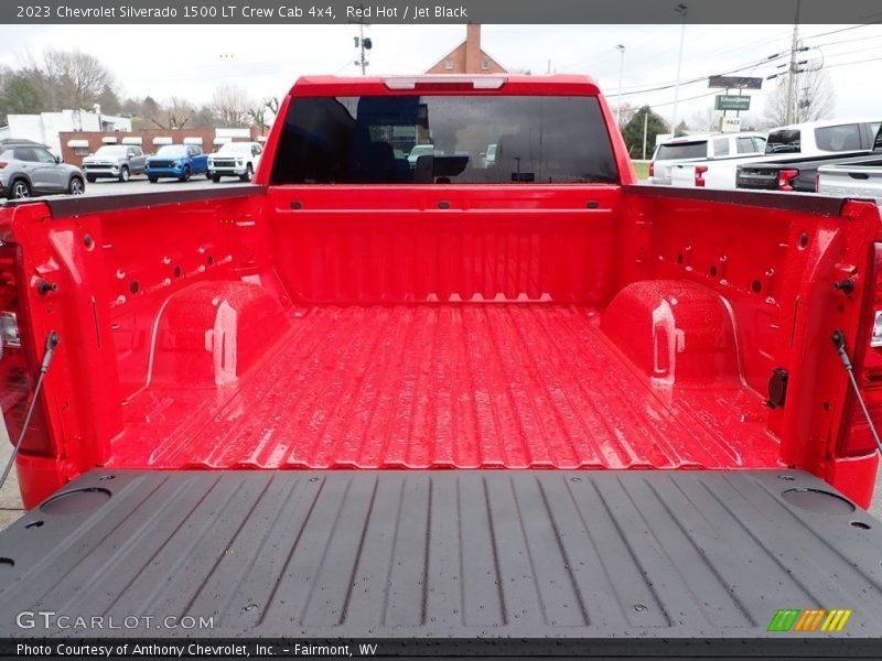 Red Hot / Jet Black 2023 Chevrolet Silverado 1500 LT Crew Cab 4x4