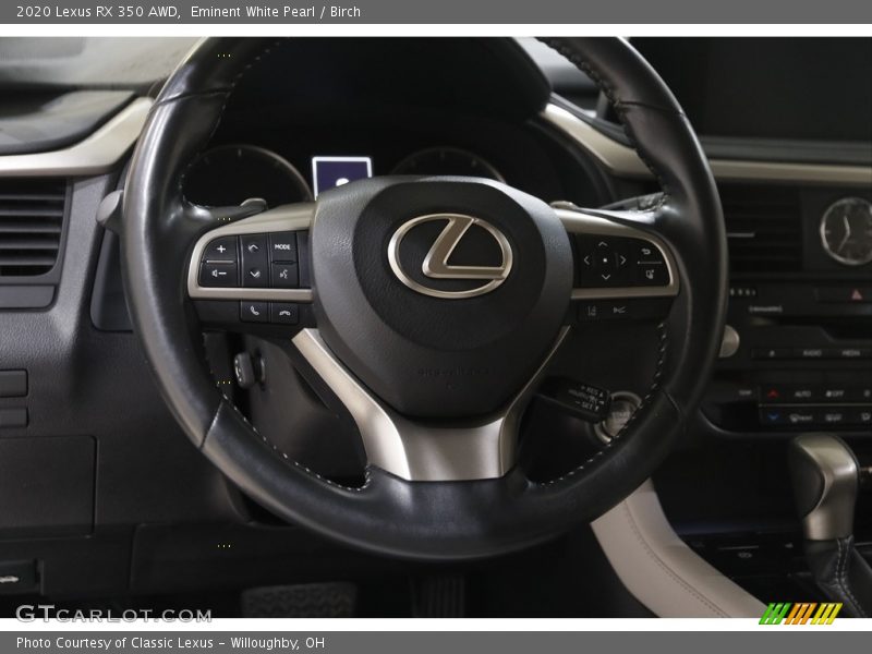  2020 RX 350 AWD Steering Wheel