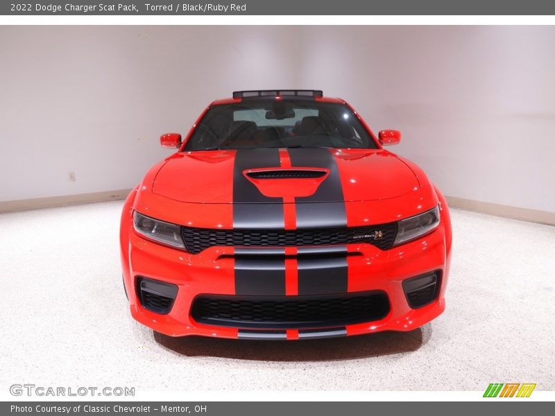 Torred / Black/Ruby Red 2022 Dodge Charger Scat Pack