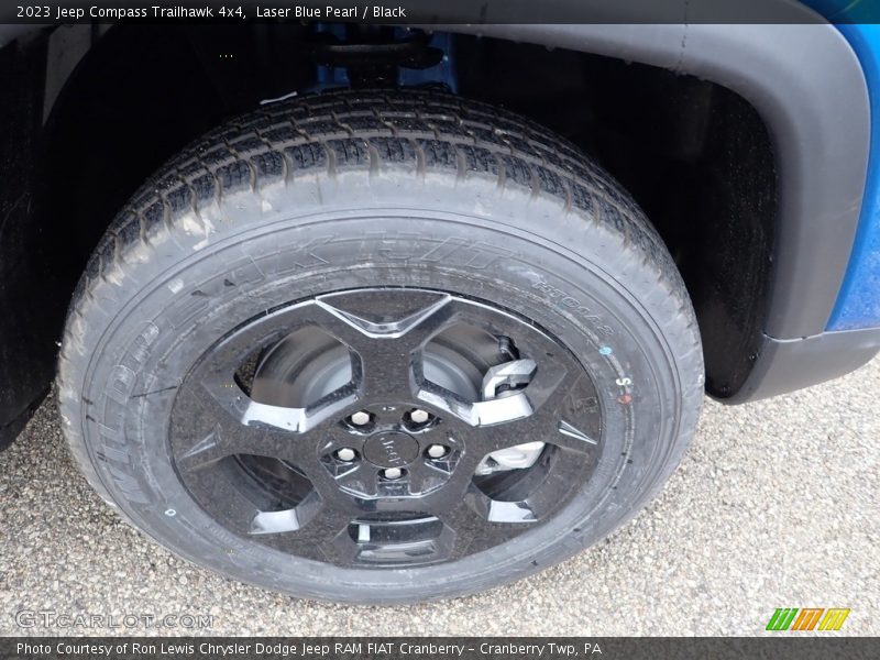 Laser Blue Pearl / Black 2023 Jeep Compass Trailhawk 4x4