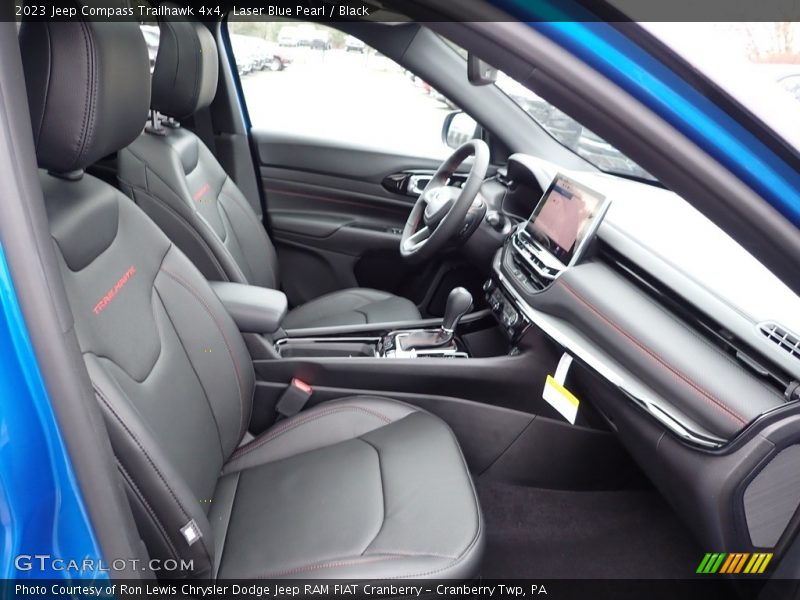 Laser Blue Pearl / Black 2023 Jeep Compass Trailhawk 4x4