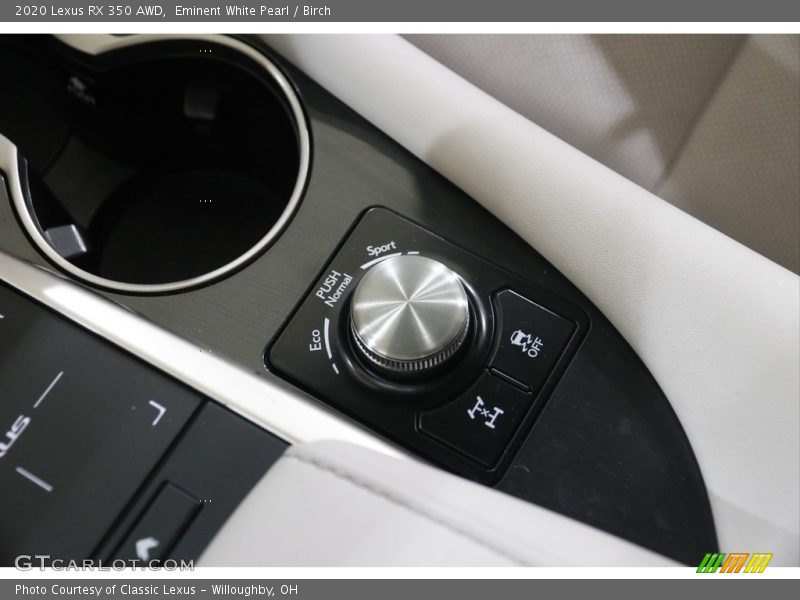 Eminent White Pearl / Birch 2020 Lexus RX 350 AWD