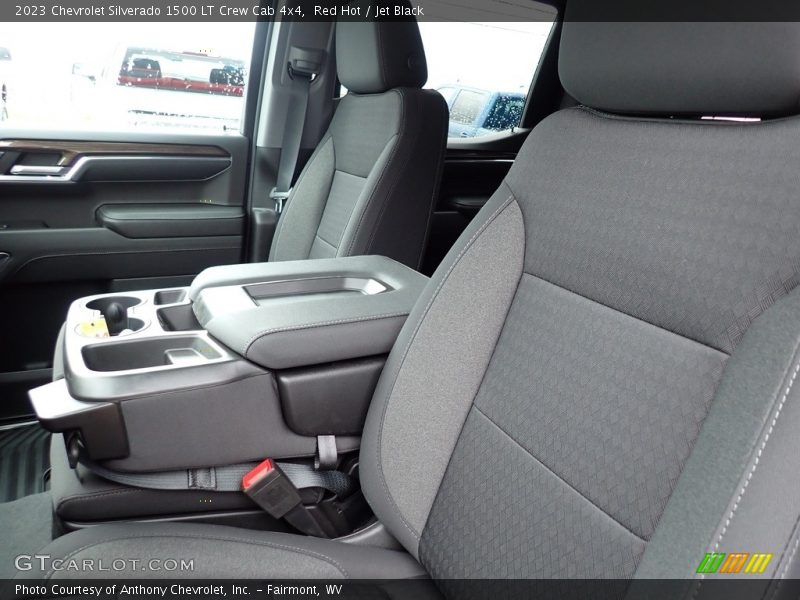 Red Hot / Jet Black 2023 Chevrolet Silverado 1500 LT Crew Cab 4x4