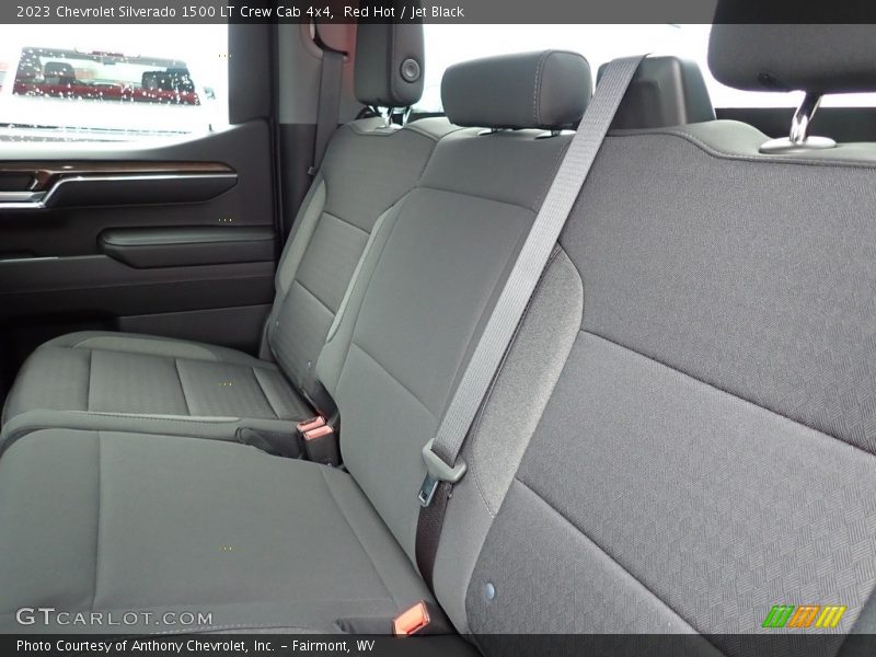 Red Hot / Jet Black 2023 Chevrolet Silverado 1500 LT Crew Cab 4x4