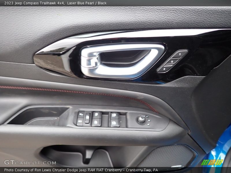 Laser Blue Pearl / Black 2023 Jeep Compass Trailhawk 4x4