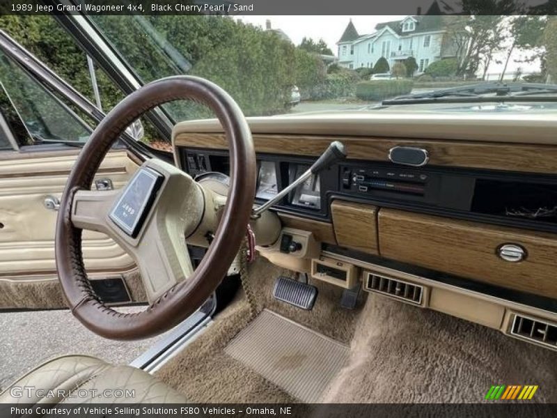 Dashboard of 1989 Grand Wagoneer 4x4