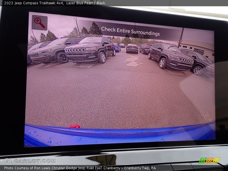Laser Blue Pearl / Black 2023 Jeep Compass Trailhawk 4x4