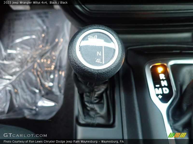 Black / Black 2023 Jeep Wrangler Willys 4x4