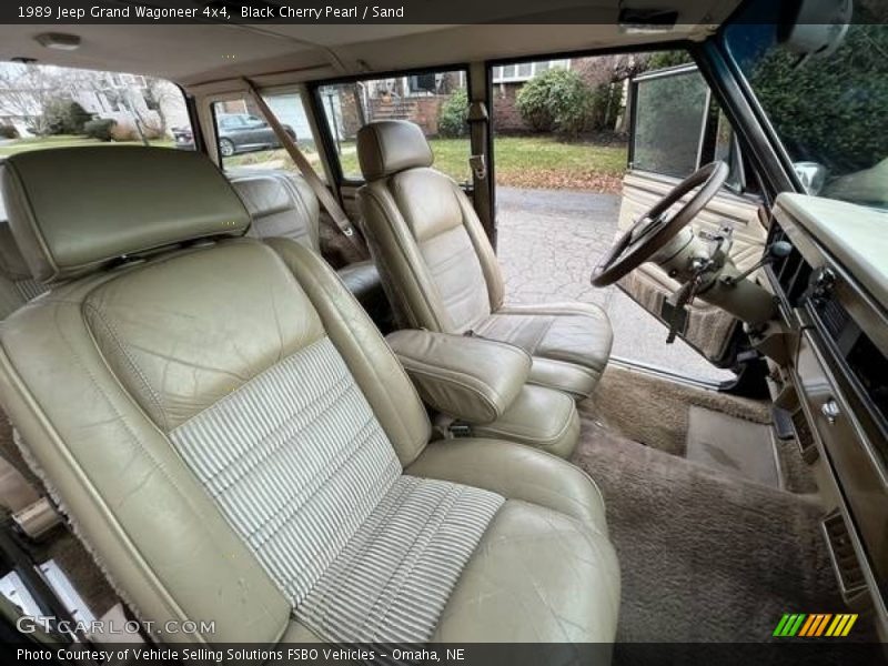  1989 Grand Wagoneer 4x4 Sand Interior