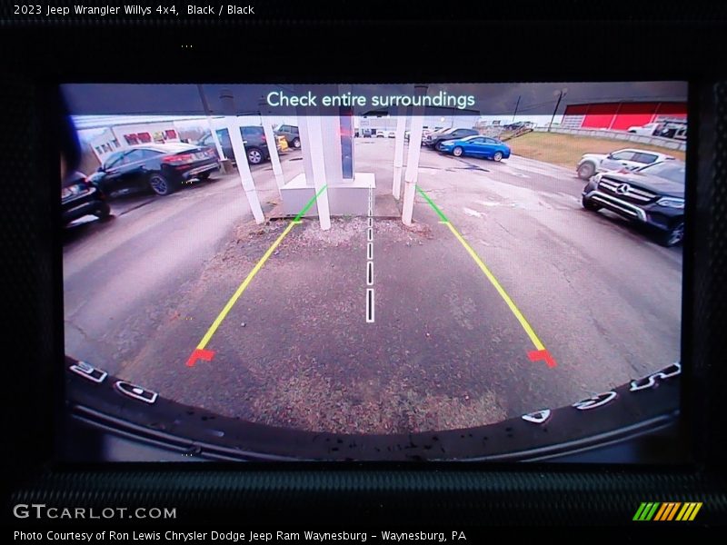 Black / Black 2023 Jeep Wrangler Willys 4x4