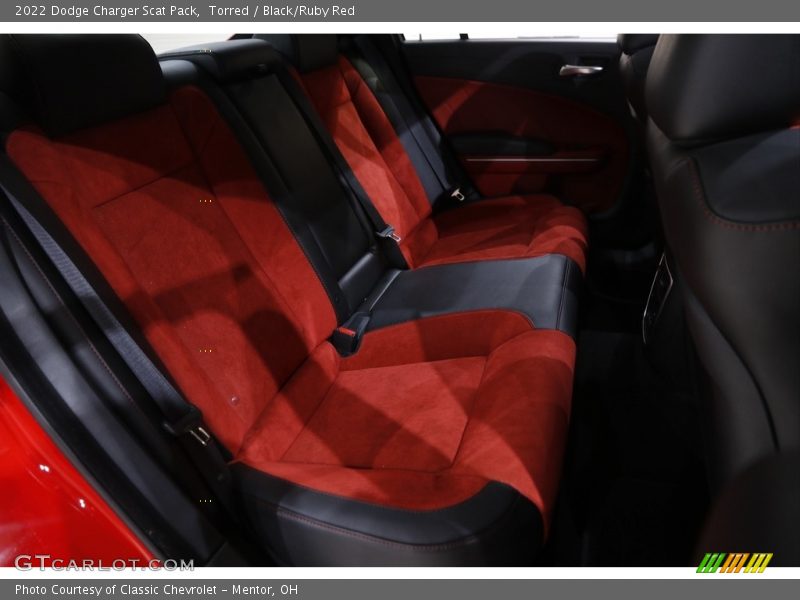 Rear Seat of 2022 Charger Scat Pack