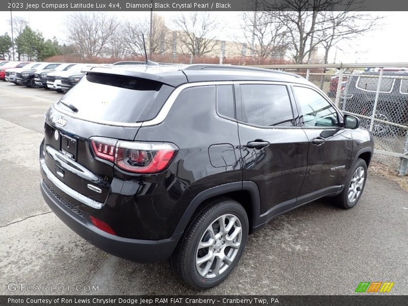 Diamond Black Crystal Pearl / Black 2023 Jeep Compass Latitude Lux 4x4
