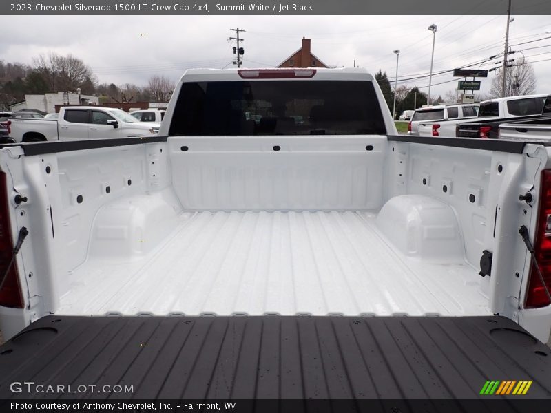 Summit White / Jet Black 2023 Chevrolet Silverado 1500 LT Crew Cab 4x4