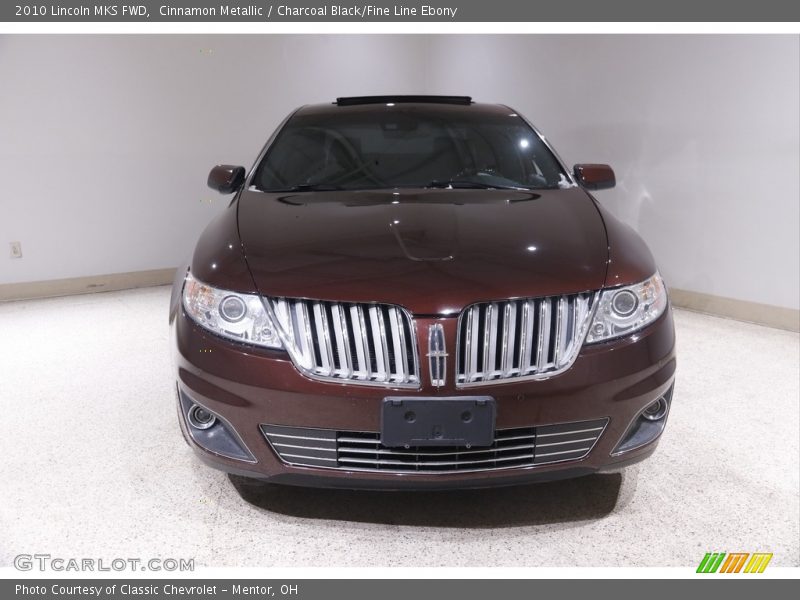 Cinnamon Metallic / Charcoal Black/Fine Line Ebony 2010 Lincoln MKS FWD