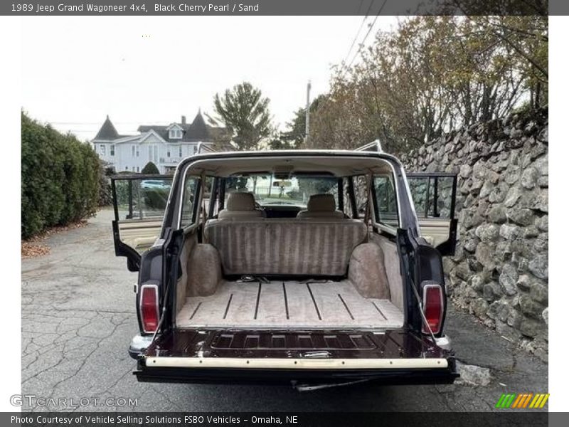  1989 Grand Wagoneer 4x4 Trunk