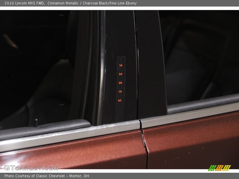 Cinnamon Metallic / Charcoal Black/Fine Line Ebony 2010 Lincoln MKS FWD